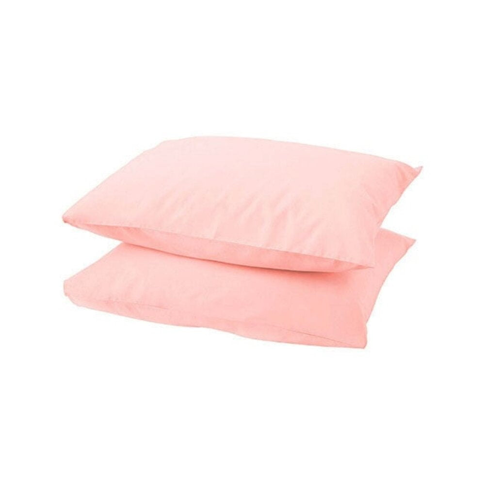 2-Pack: Kussenslopen - Perkaal Katoen - Roze