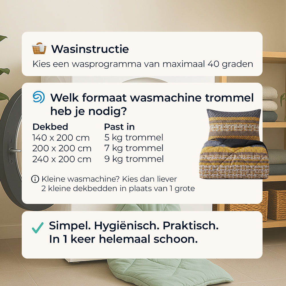 Dekbed Zonder Overtrek - Altor - Lazy