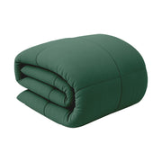 Dekbed Zonder Overtrek - Dennengroen Stone Washed