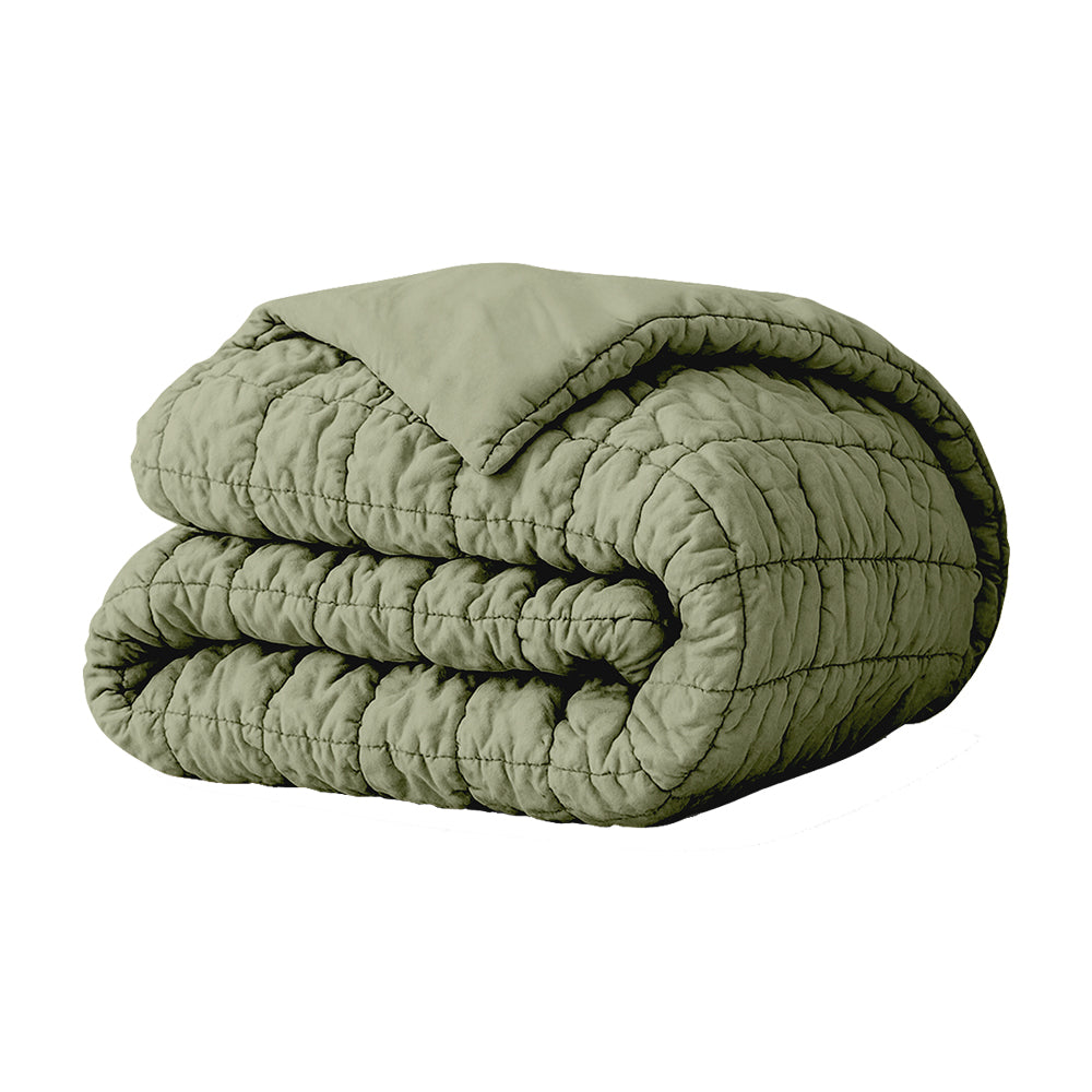 Dekbed Zonder Overtrek - Pistache Puffy