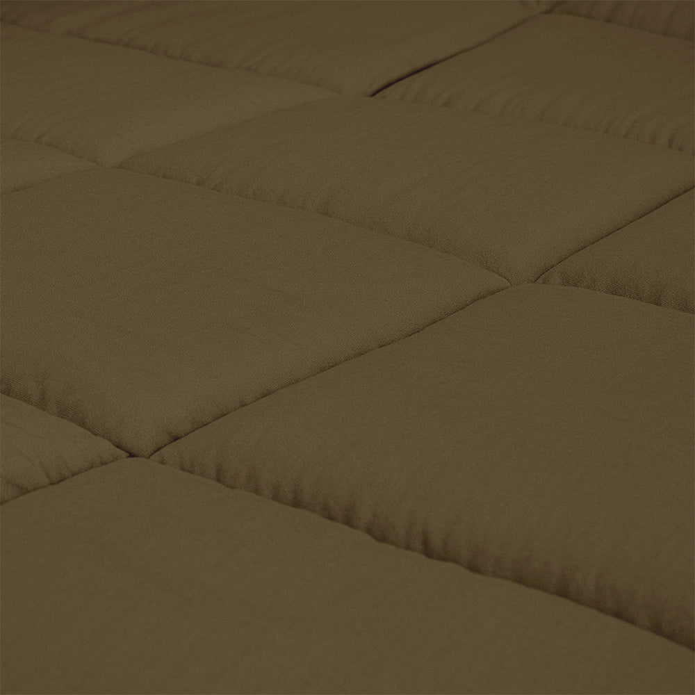 Dekbed Zonder Overtrek - Taupe Stone Washed