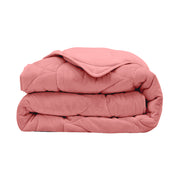 Dekbed Zonder Overtrek - Oud Roze Velvet