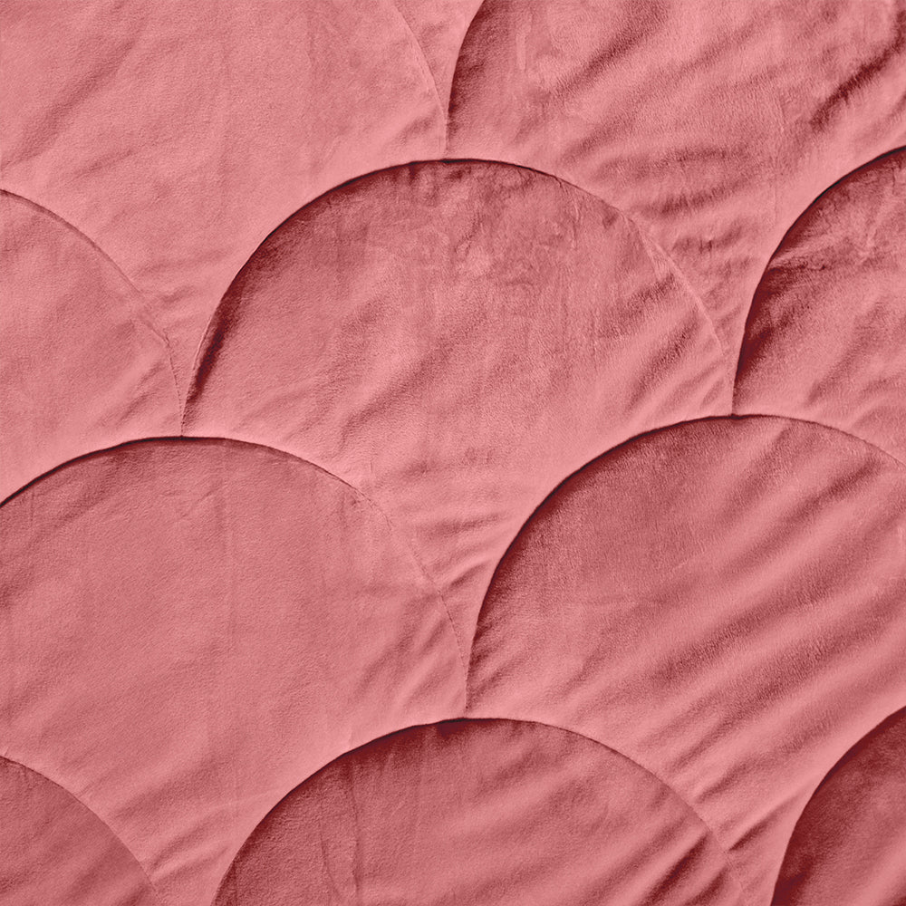 Dekbed Zonder Overtrek - Oud Roze Velvet