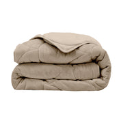 Dekbed Zonder Overtrek - Taupe Velvet