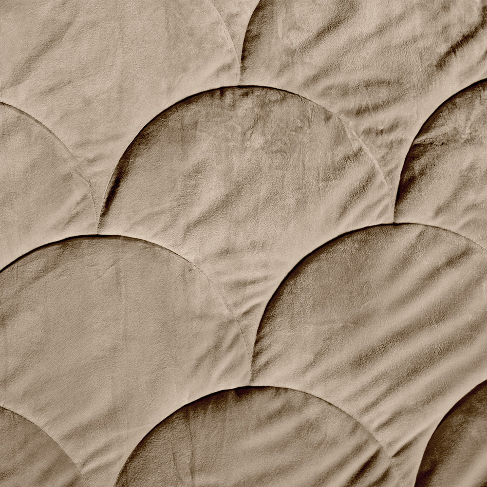 Dekbed Zonder Overtrek - Taupe Velvet