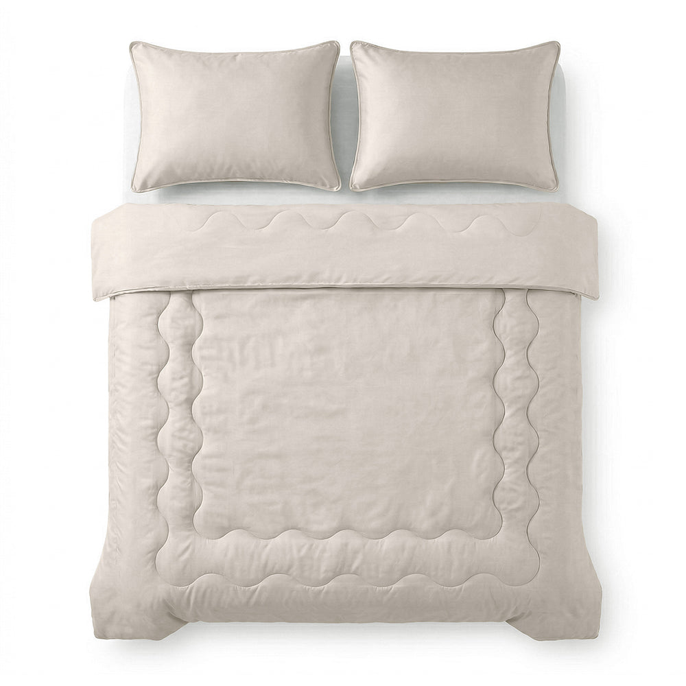 Dekbed Zonder Overtrek - Verkoelende Blue Cell Lazy - Taupe