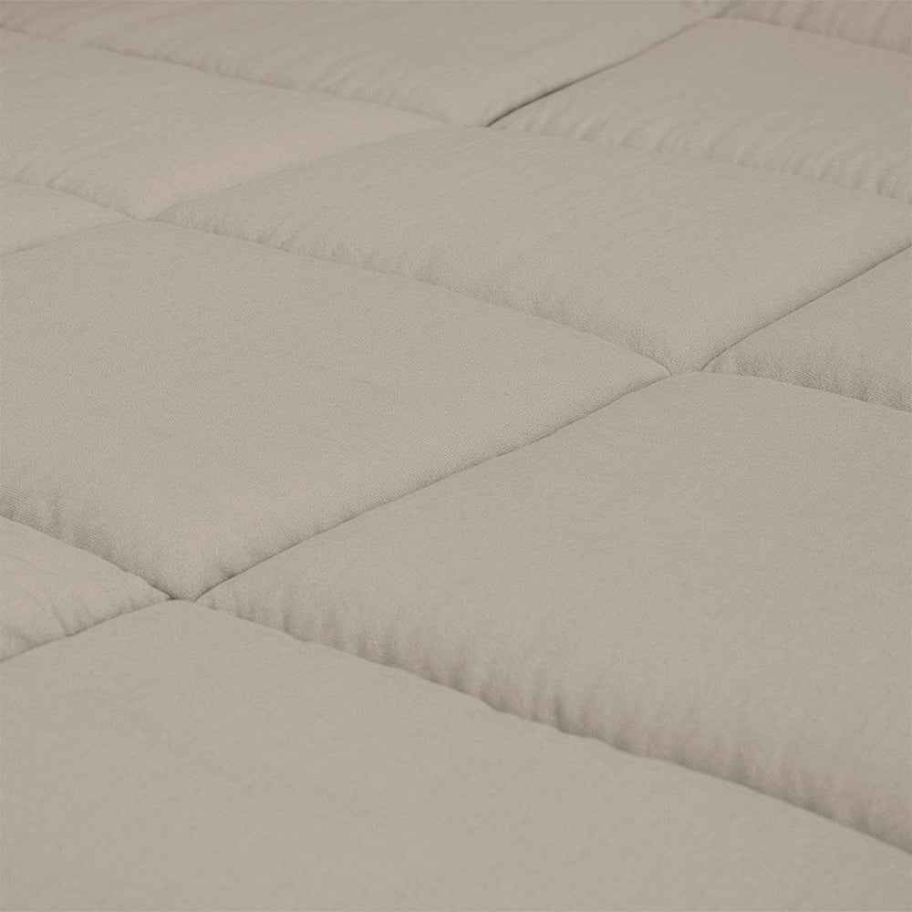 Dekbed Zonder Overtrek - Zand Stone Washed