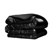 Dekbed Zonder Overtrek - Zwart Satin