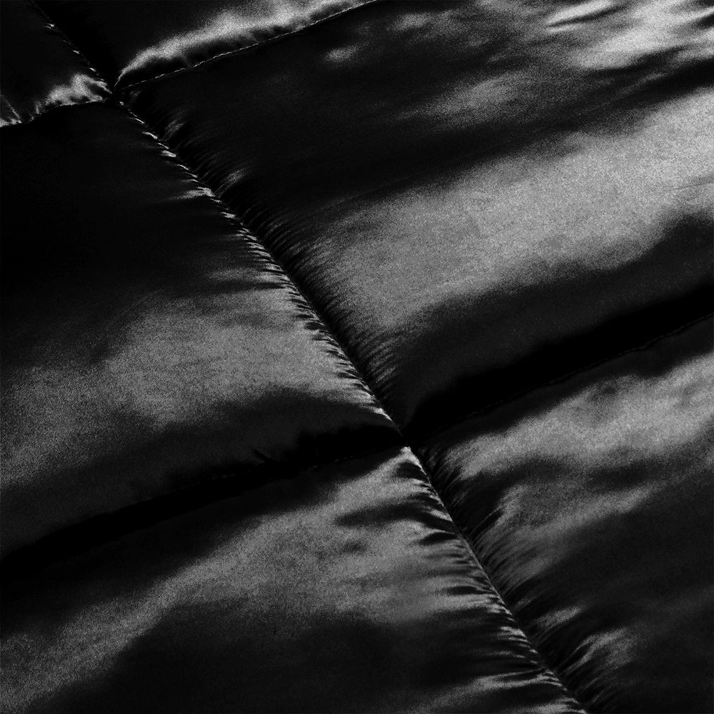 Dekbed Zonder Overtrek - Zwart Satin