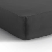 Hoeslaken Enkel Jersey - Stretch - Antraciet
