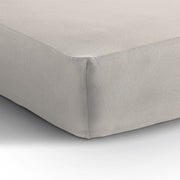 Hoeslaken Enkel Jersey - Stretch - Creme