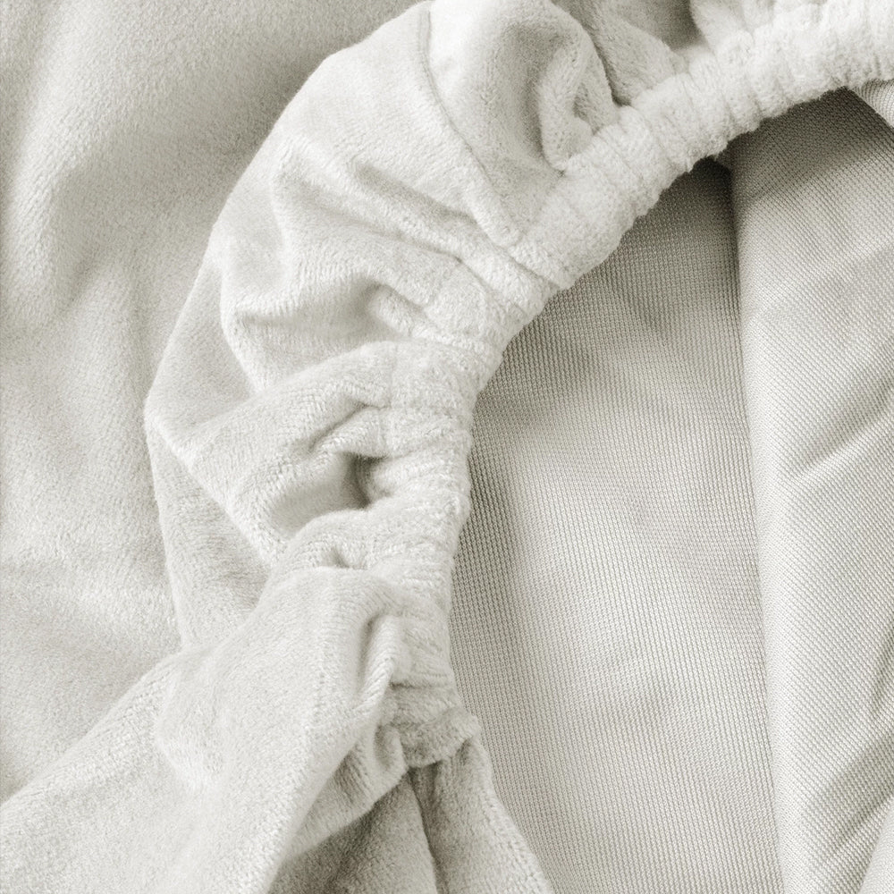 Hoeslaken Velvet - Creme