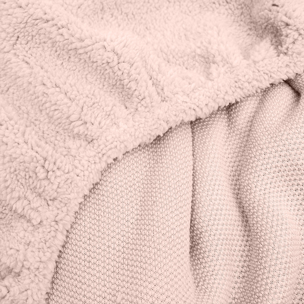 Hoeslaken Teddy - Roze