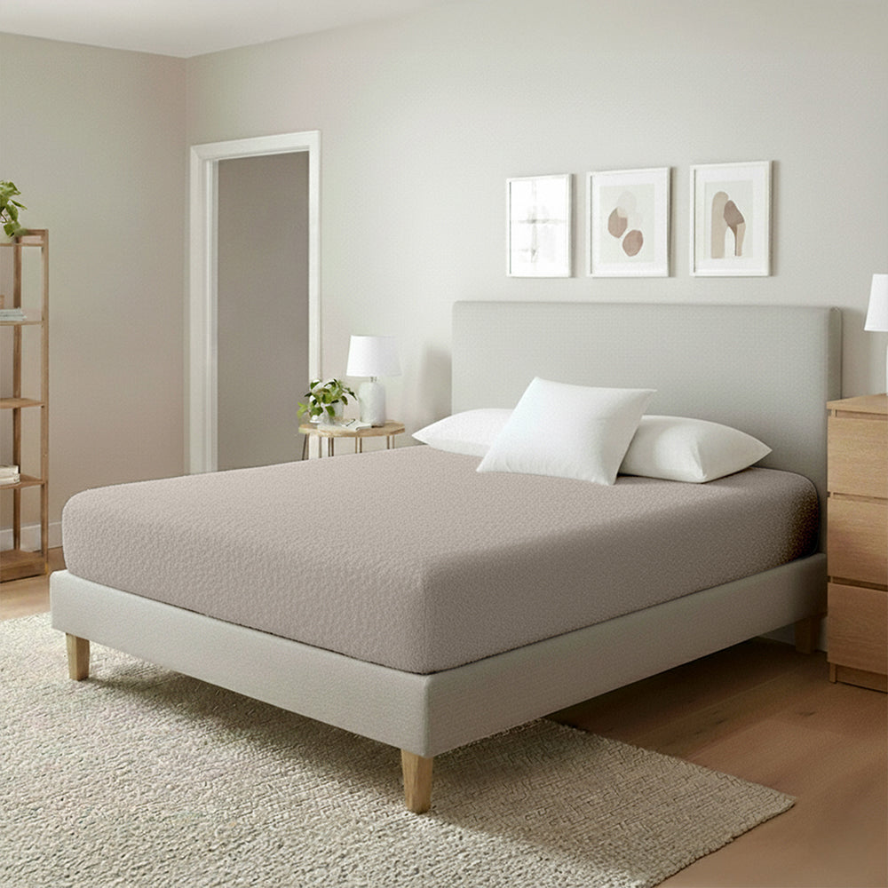 Hoeslaken - Taupe Teddy