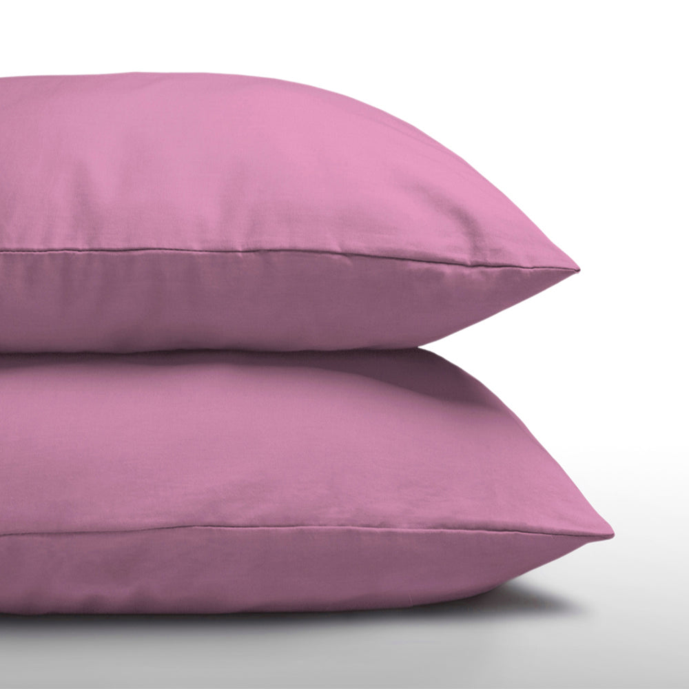 2-Pack: Kussenslopen - Katoen  - Roze