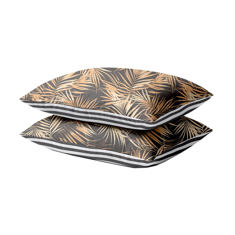 2-Pack: Kussenslopen - Orange Leafs