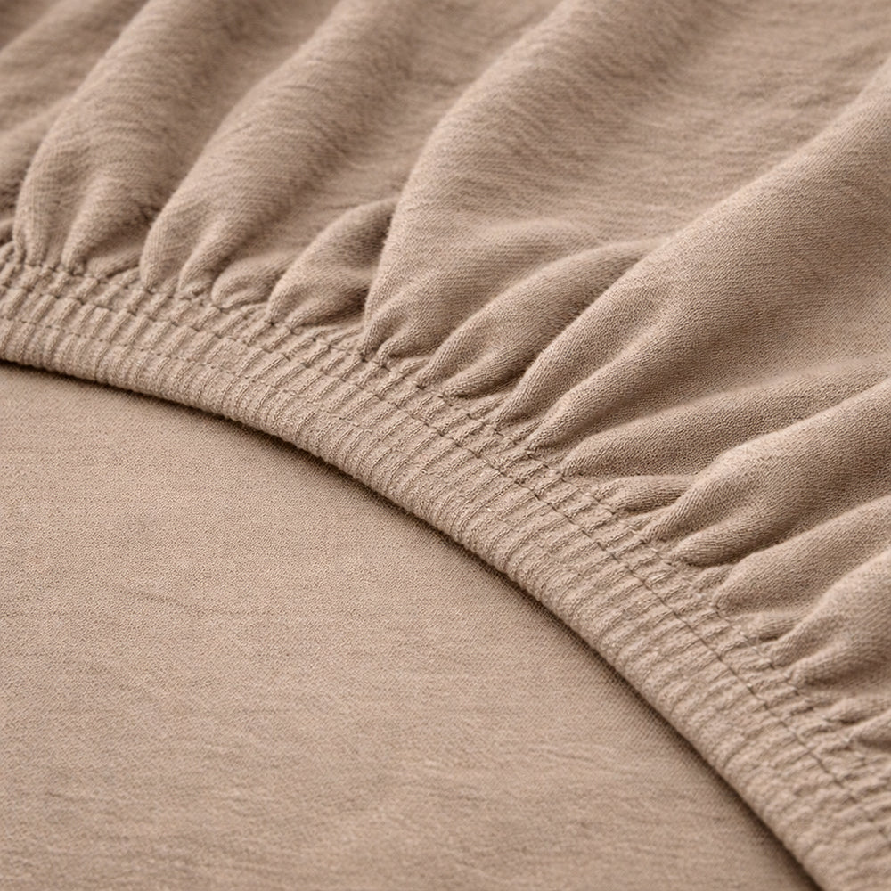 Hoeslaken - Enkel Jersey - Taupe