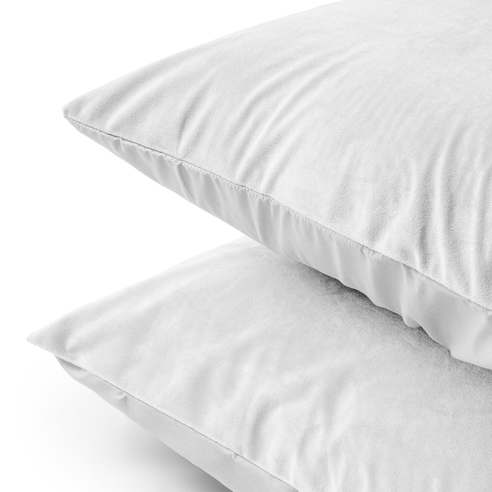 2-Pack: Kussenslopen - Velvet - Wit