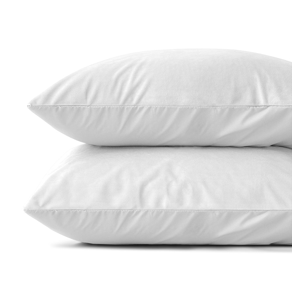 2-Pack: Kussenslopen - Velvet - Wit