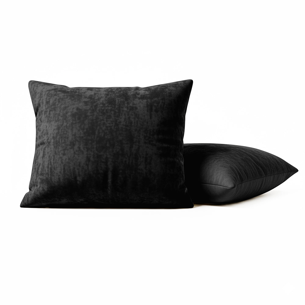 2-Pack: Kussenslopen - Zwart Velvet