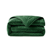 Dekbed Zonder Overtrek - Donkergroen Hotel Velvet Lazy
