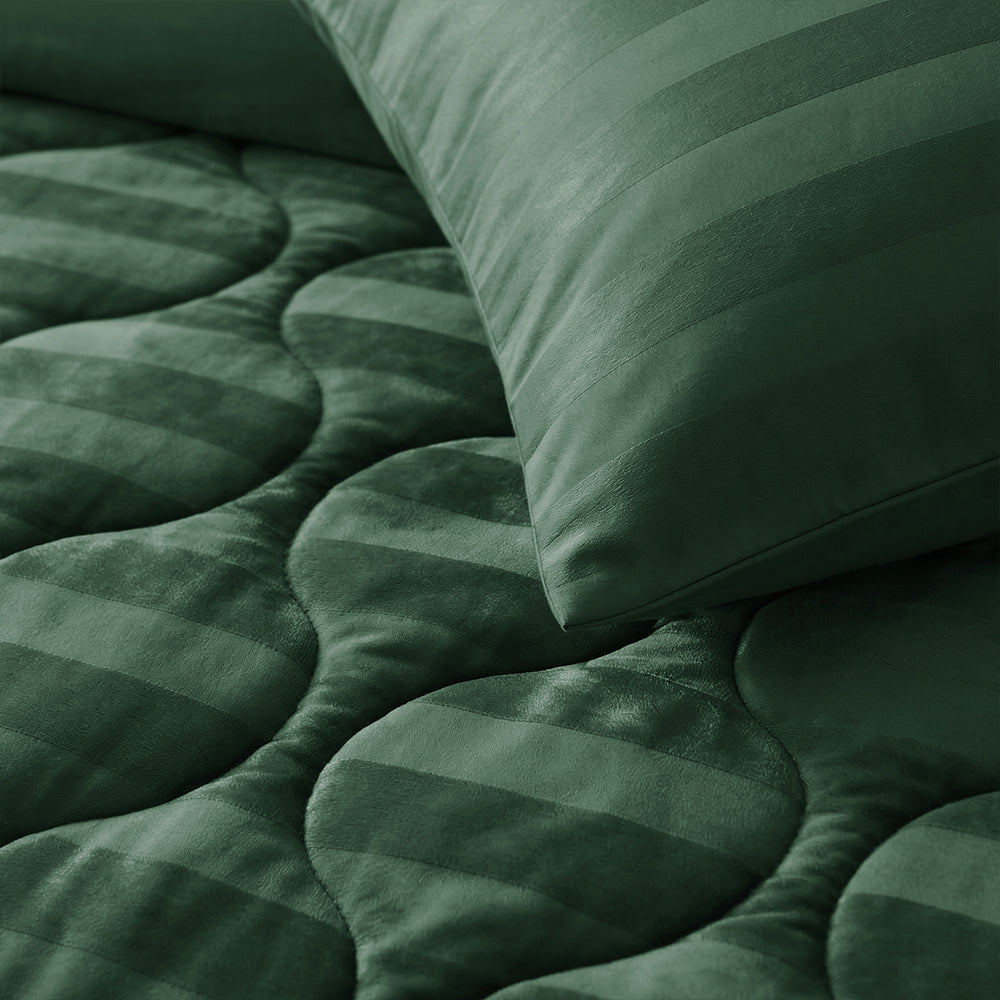2-Pack: Kussenslopen - Donkergroen Hotel Velvet