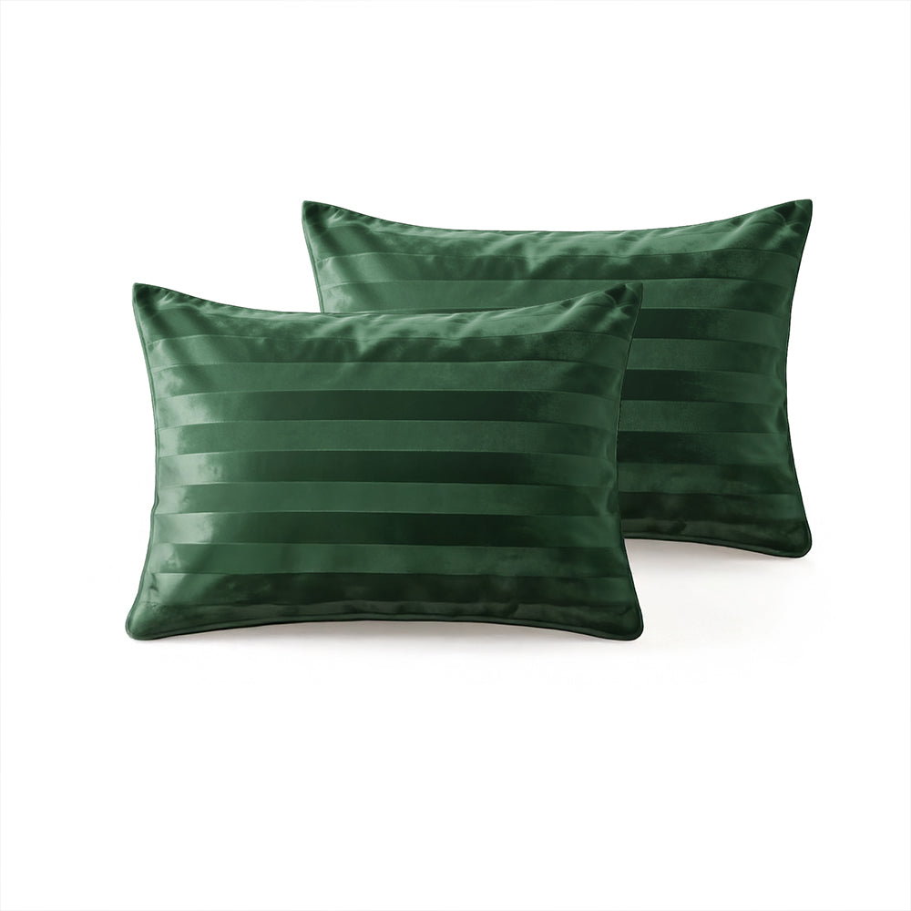 2-Pack: Kussenslopen - Donkergroen Hotel Velvet