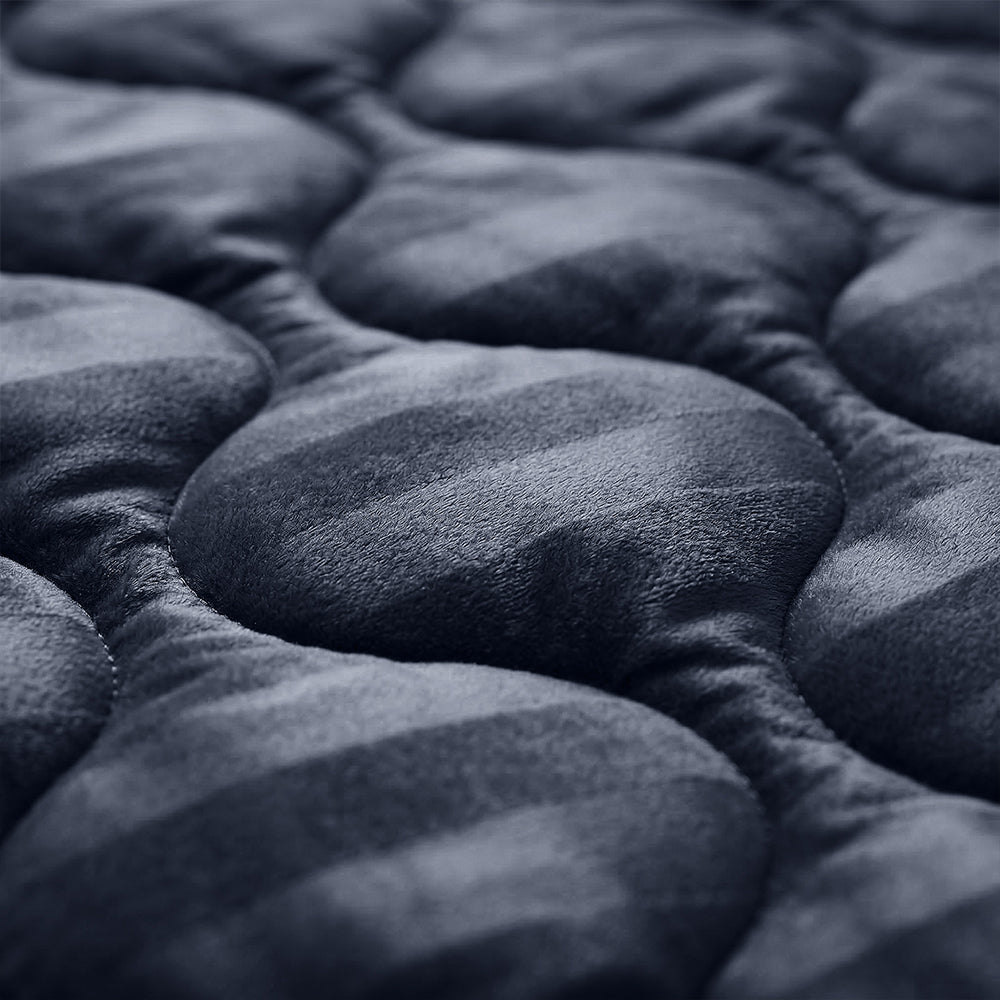 Dekbed Zonder Overtrek - Navy Hotel Velvet Lazy