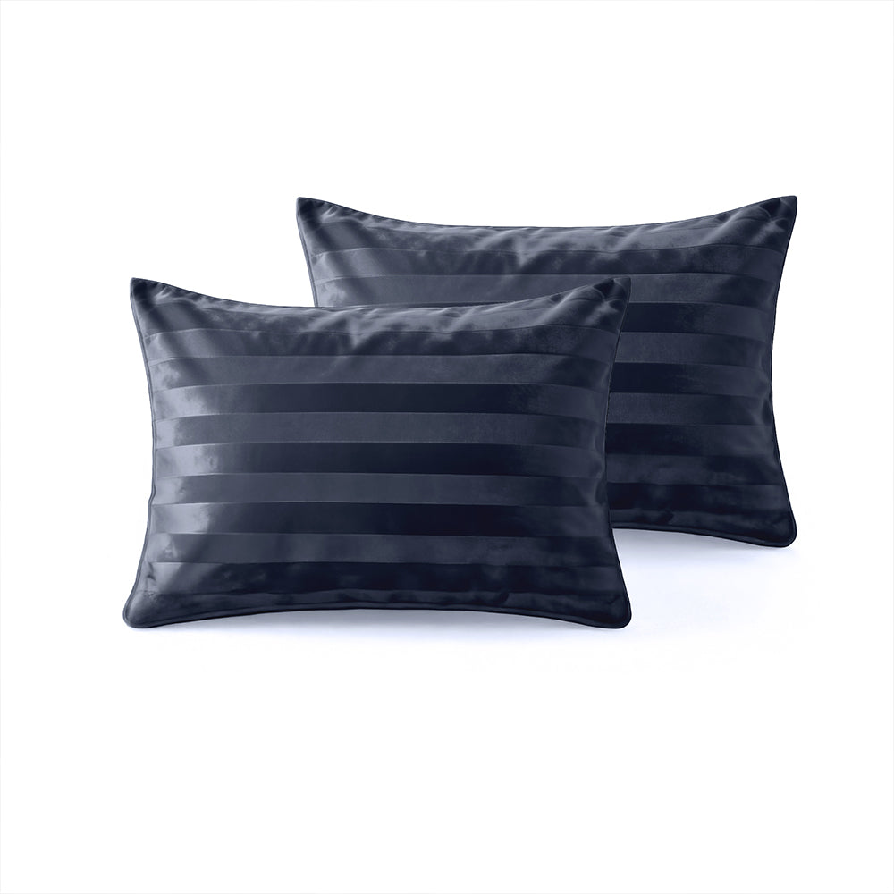2-Pack: Kussenslopen - Navy Hotel Velvet