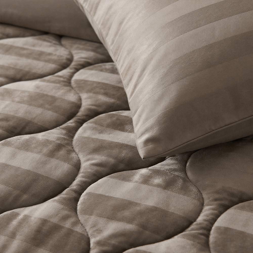 2-Pack: Kussenslopen - Taupe Hotel Velvet