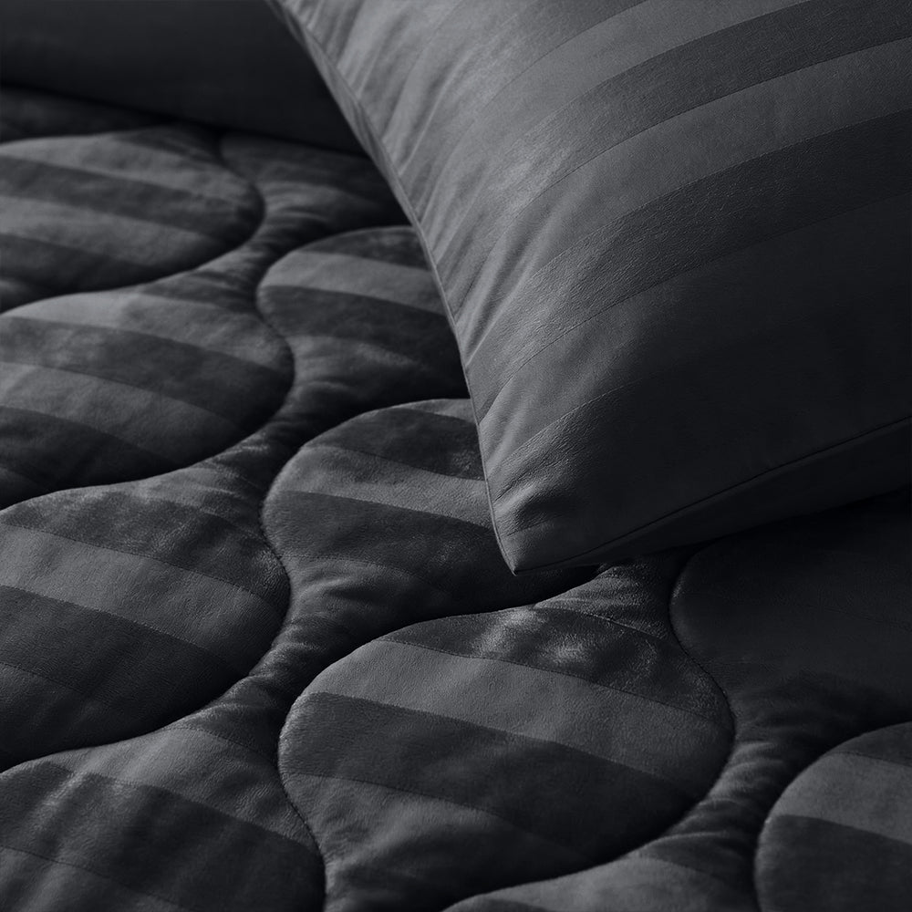 2-Pack: Kussenslopen - Antraciet Hotel Velvet